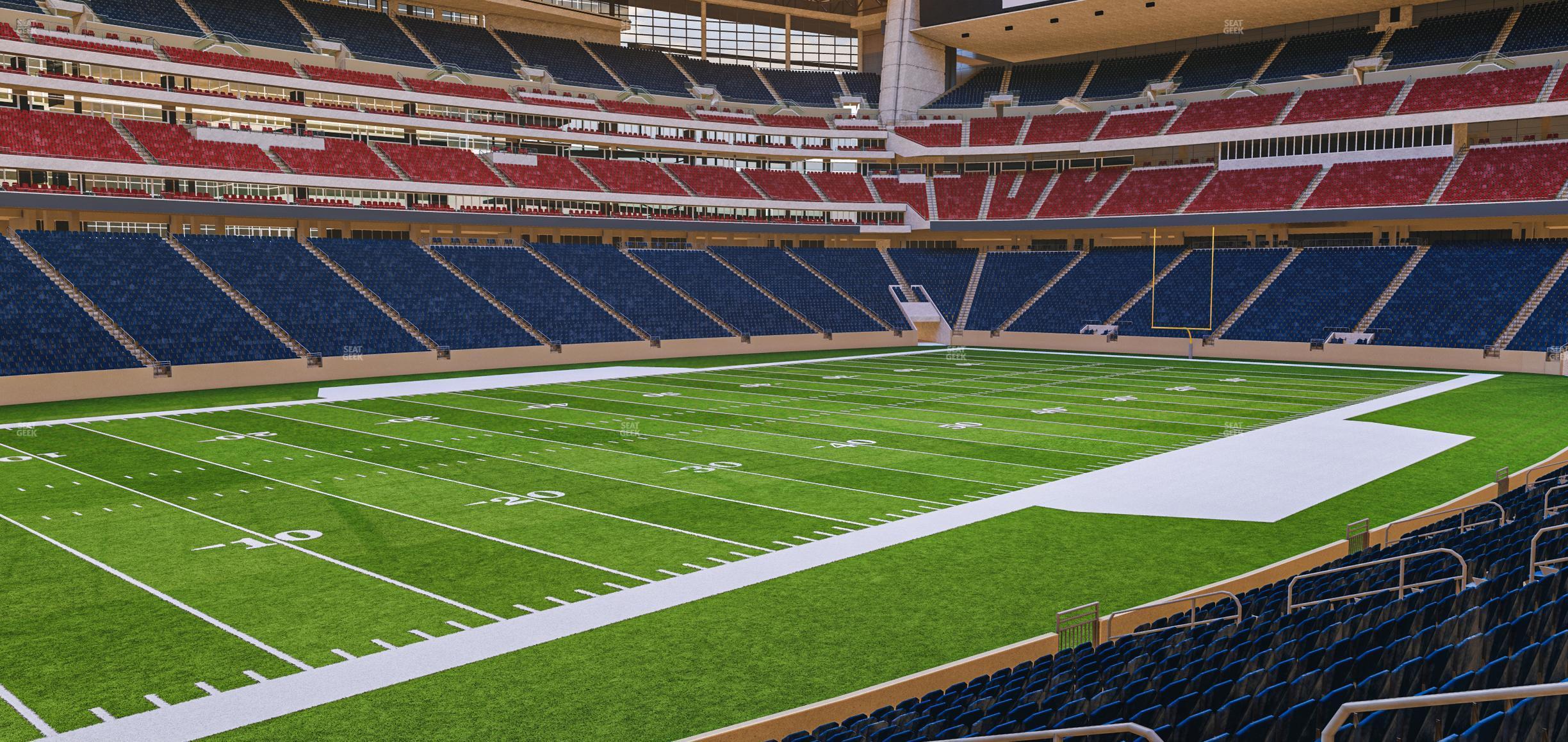 Seating view for NRG Stadium Section 111