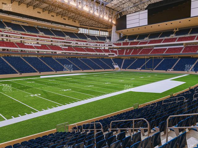 Seating view for NRG Stadium Section 111