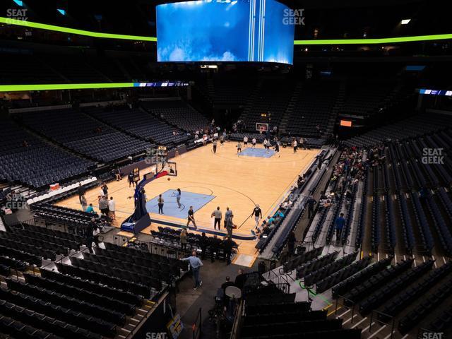 Seating view for FedExForum Section 111 A