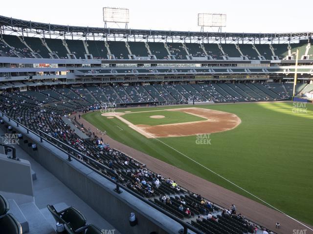 Seating view for Guaranteed Rate Field Section 312