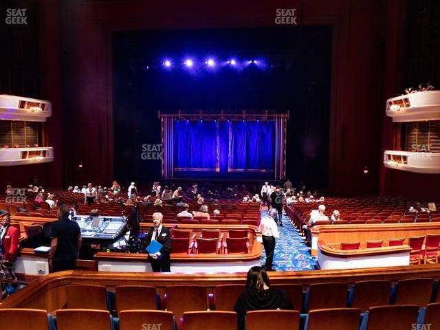 Seating view for Au-Rene Theater at the Broward Center Section Orchestra Right Center