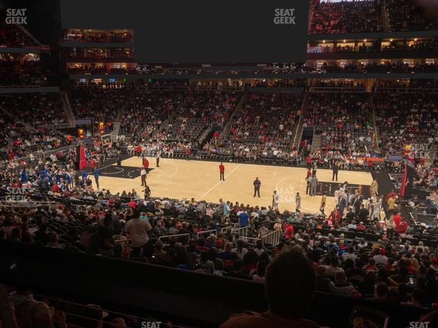 Seating view for State Farm Arena Section T 21