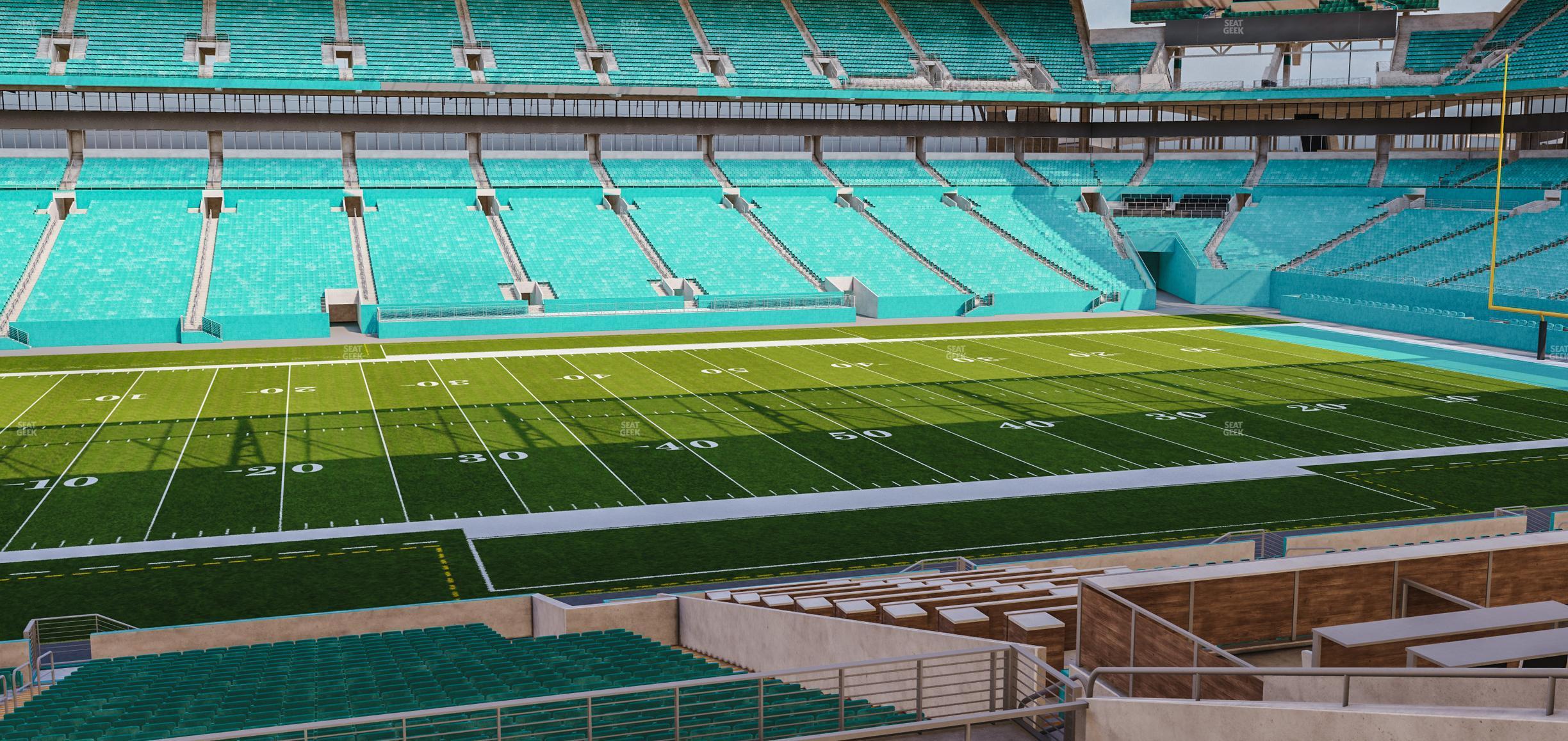 Seating view for Hard Rock Stadium Section 248