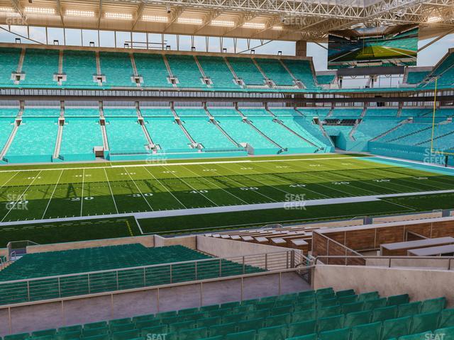 Seating view for Hard Rock Stadium Section 248