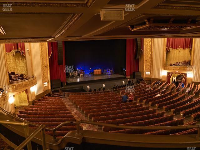 Seating view for Orpheum Theatre - Memphis Section Mezzanine Left