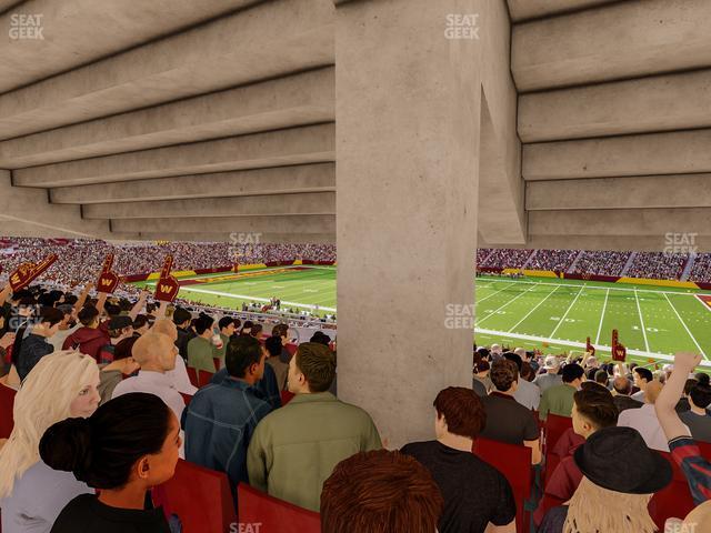 Seating view for Northwest Stadium Section 219