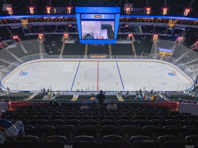 Seating view for Enterprise Center Section 303