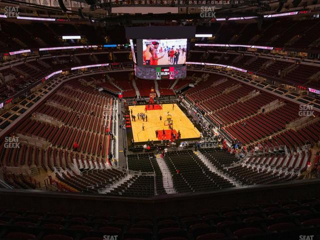 Seating view for United Center Section 310