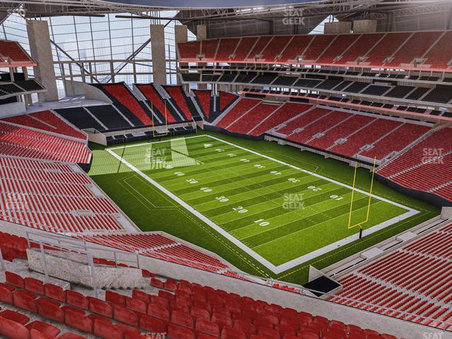 Seating view for Mercedes-Benz Stadium Section 331