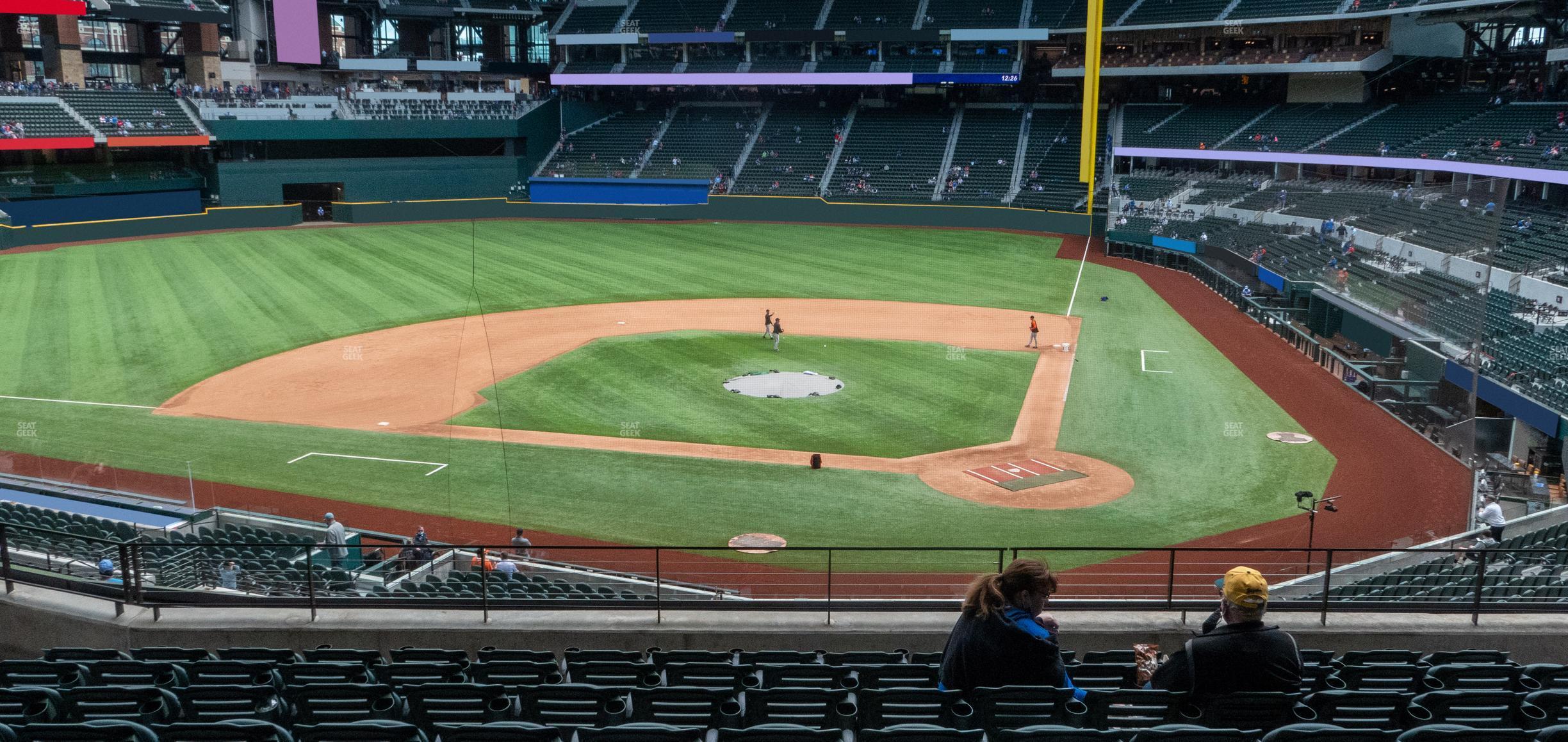 Seating view for Globe Life Field Section 111