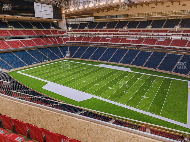 Seating view for NRG Stadium Section 504