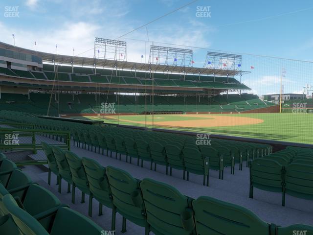 Seating view for Wrigley Field Section 129