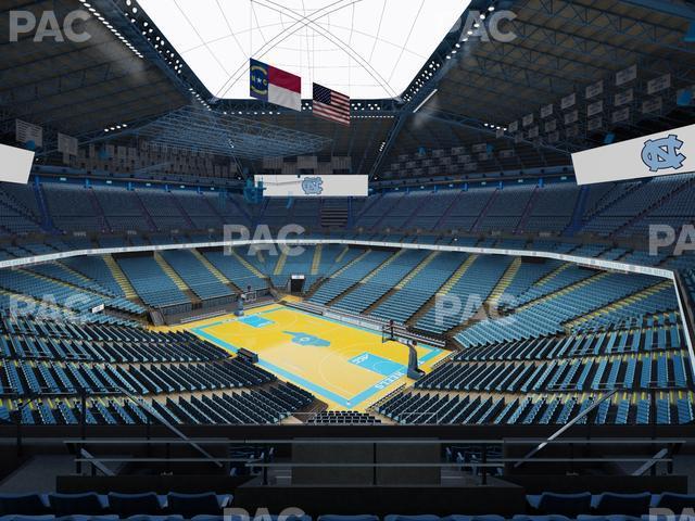 Seating view for Dean Smith Center Section 230