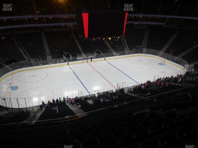 Seating view for T-Mobile Arena Section 202