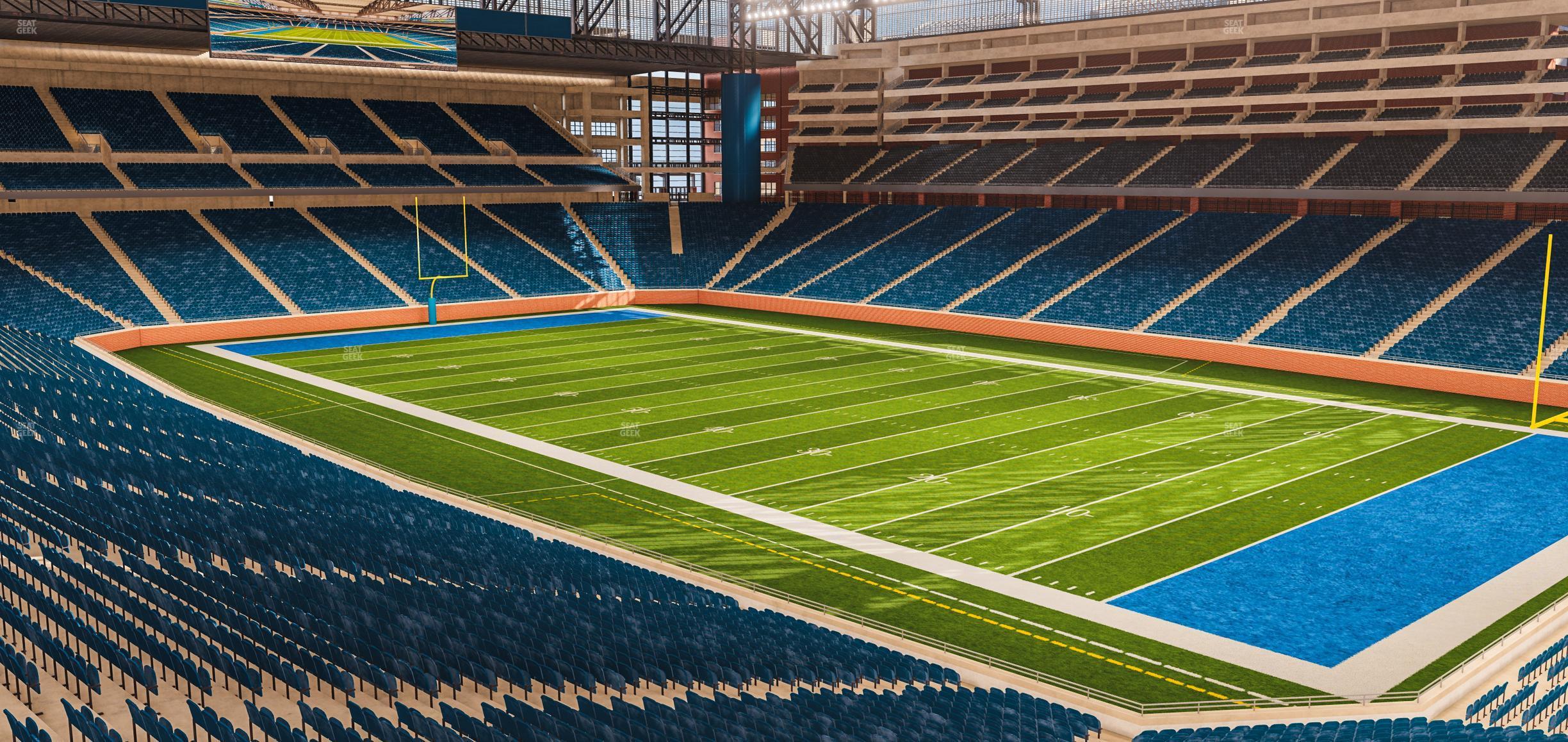 Seating view for Ford Field Section 237