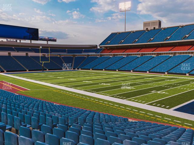 Seating view for Highmark Stadium - NY Section 129