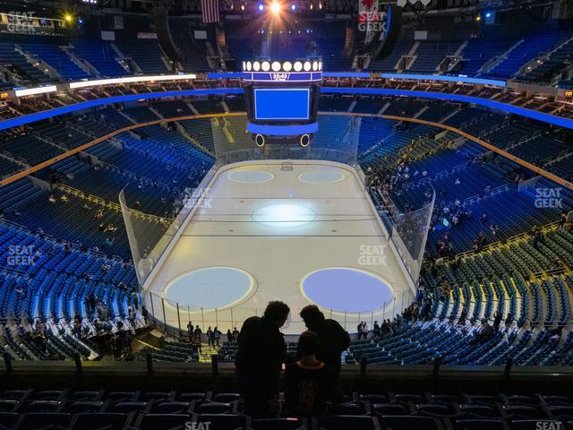 Seating view for KeyBank Center Section 313