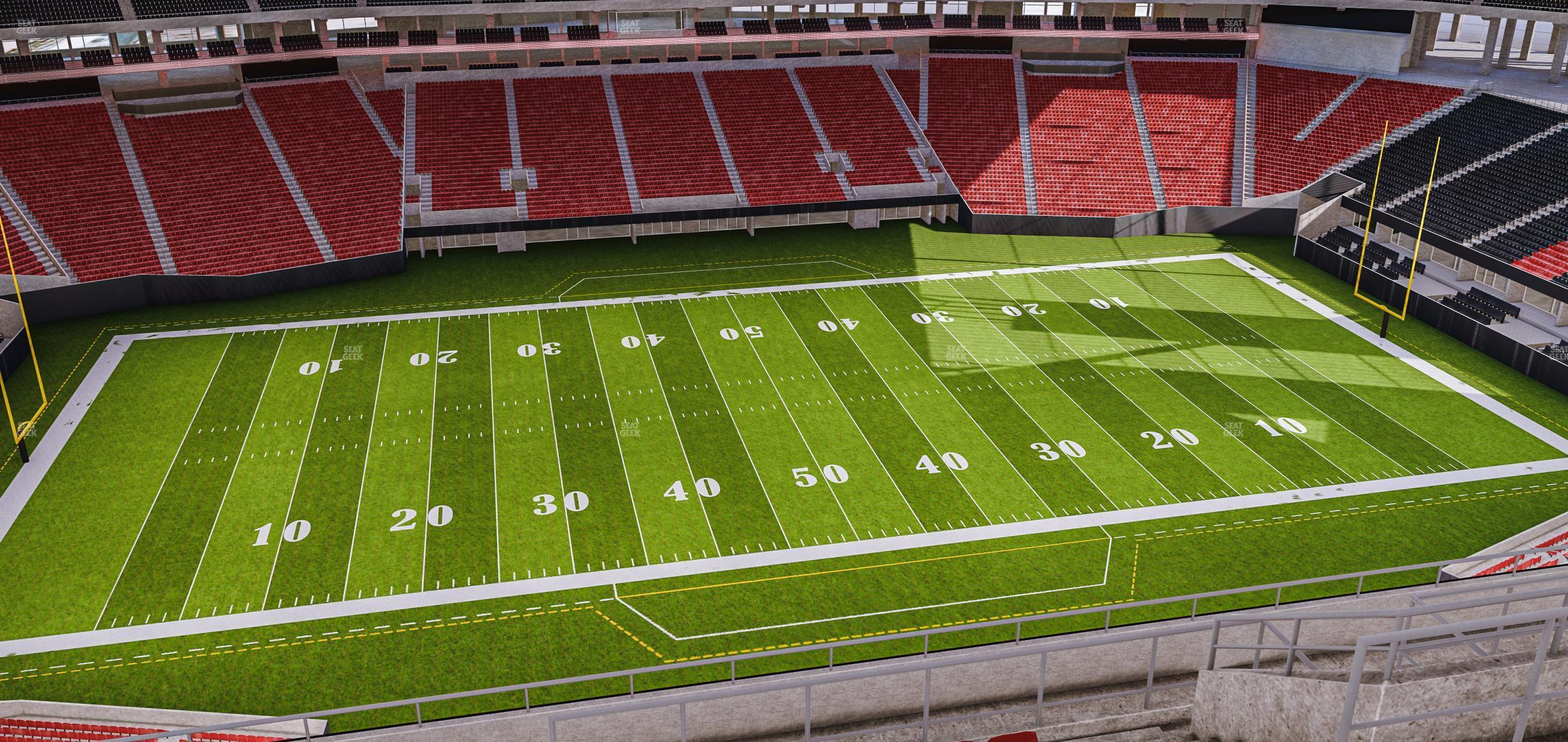 Seating view for Mercedes-Benz Stadium Section 313