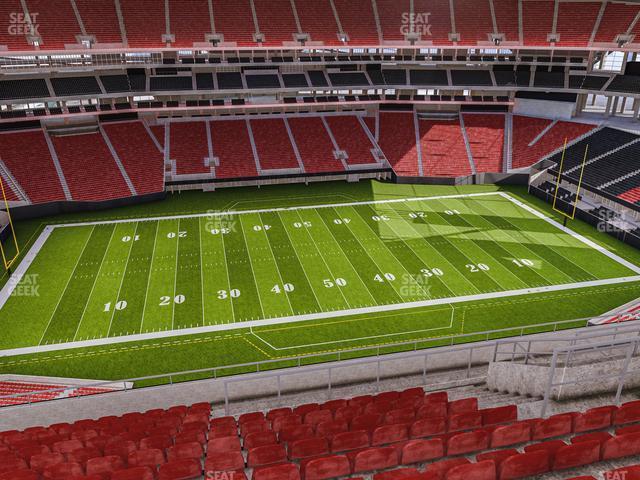 Seating view for Mercedes-Benz Stadium Section 313