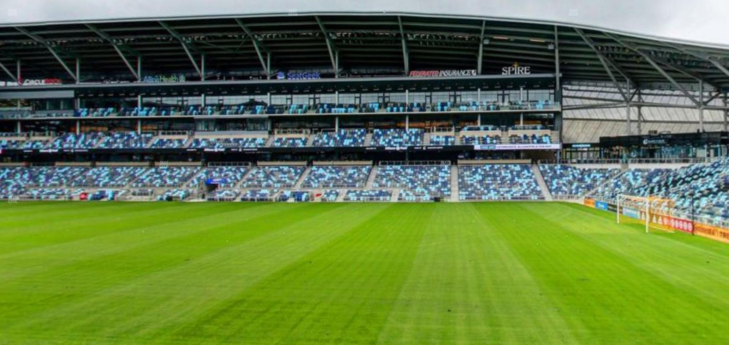 Seating view for Allianz Field Section 10