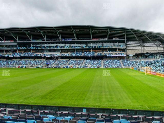 Seating view for Allianz Field Section 10