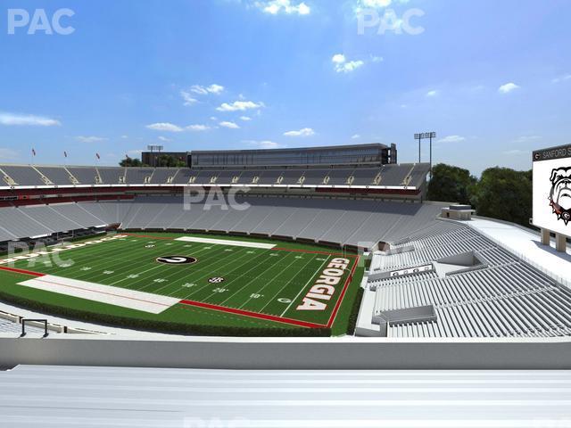 Seating view for Sanford Stadium Section 302