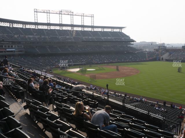 Seating view for Coors Field Section 215