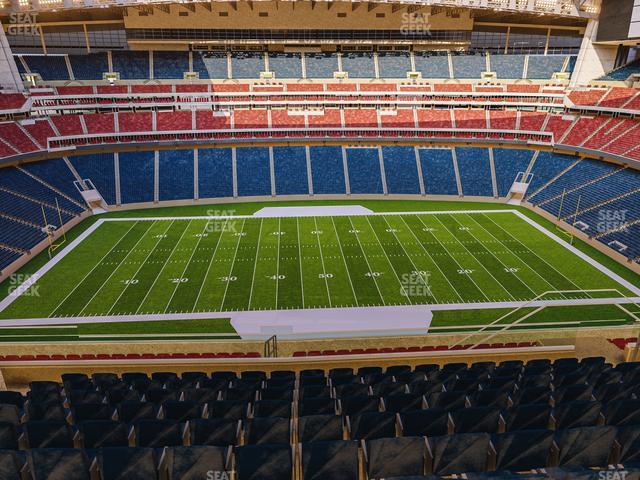 Seating view for NRG Stadium Section 635