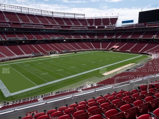 Seating view for Levi's Stadium Section P 245