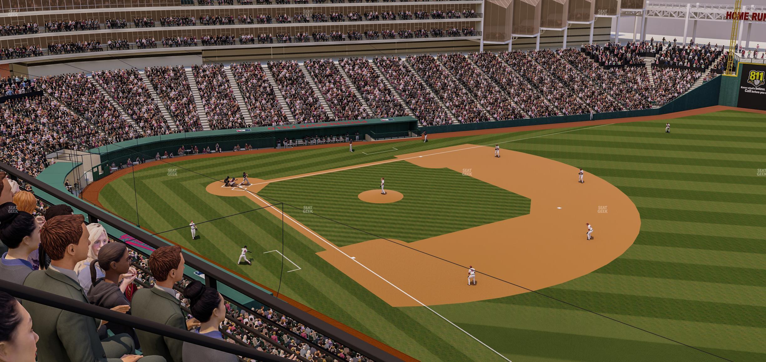 Seating view for Progressive Field Section 427