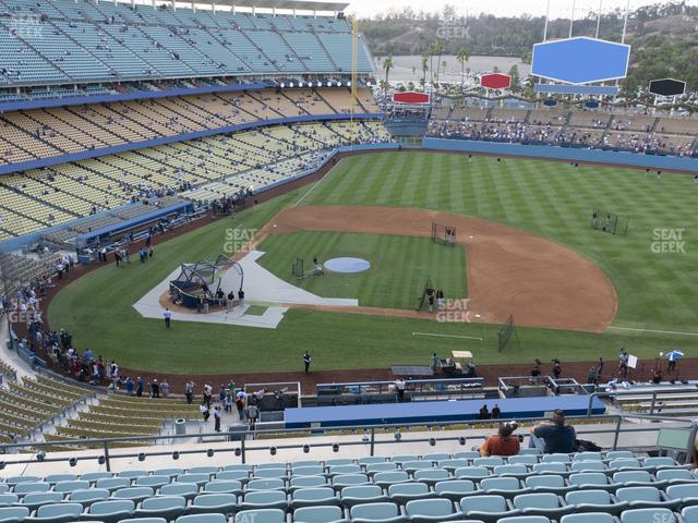 Seating view for Dodger Stadium Section 16 Rs