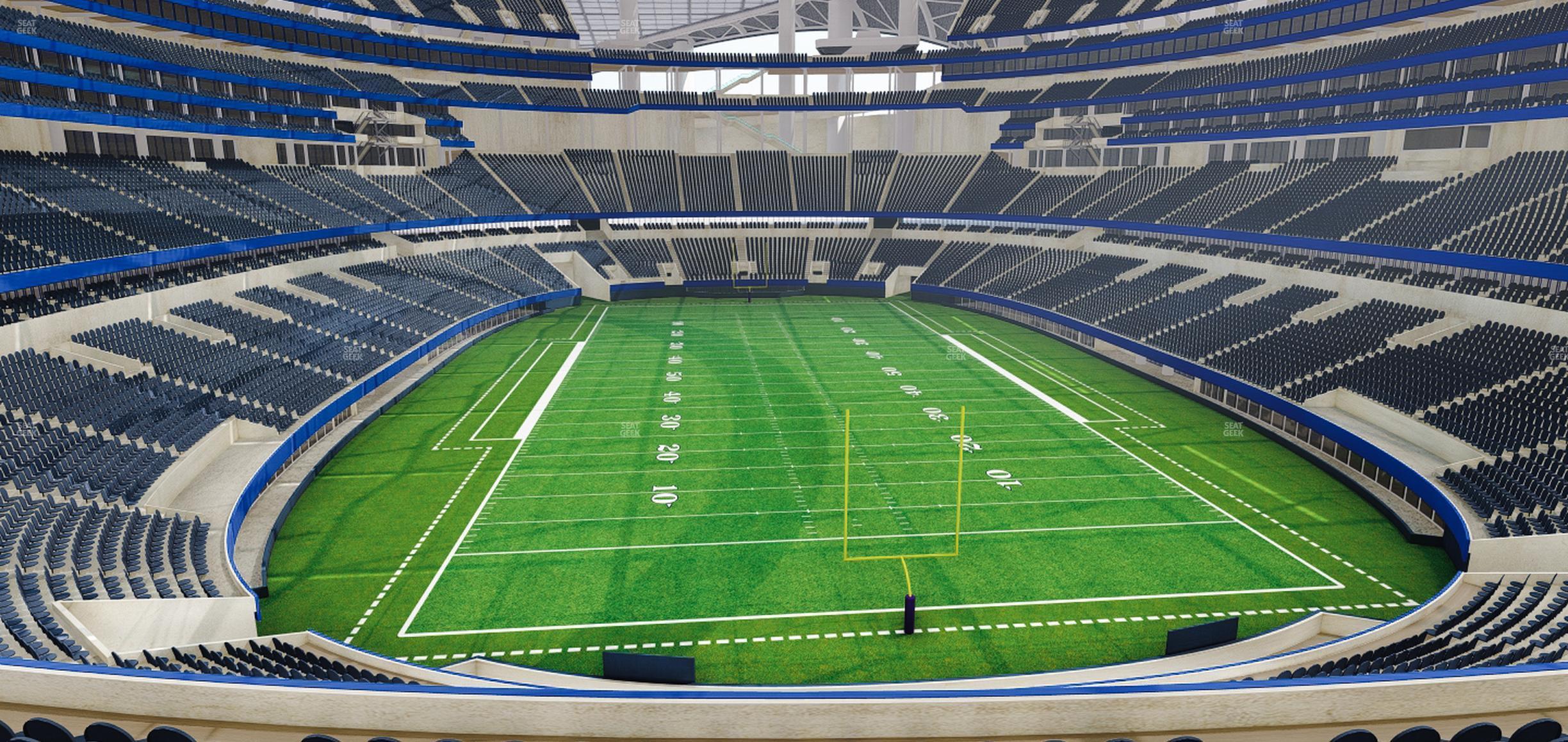 Seating view for SoFi Stadium Section 206