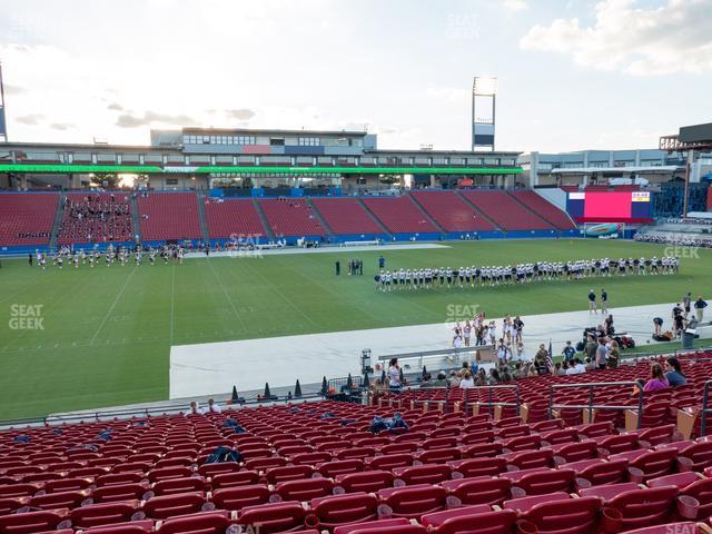 Seating view for Toyota Stadium Section 125