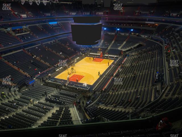 Seating view for Capital One Arena Section 411