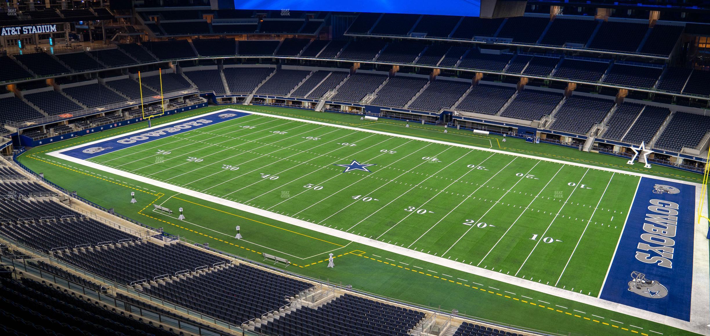 Seating view for AT&T Stadium Section Ring Of Honor Suite 539