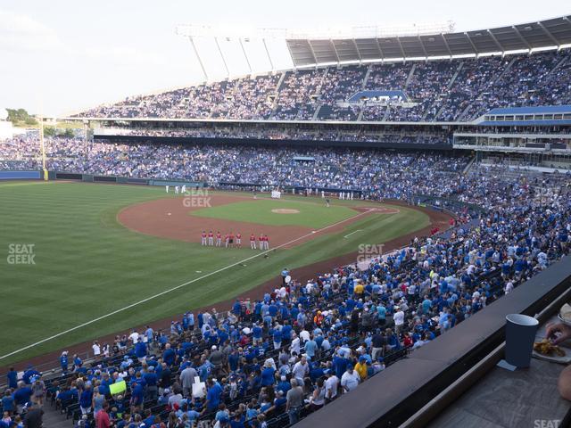 Seating view for Kauffman Stadium Section Craft And Draft