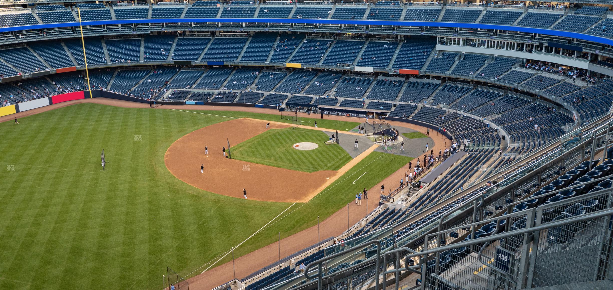 Seating view for Yankee Stadium Section Grandstand Level 431 A