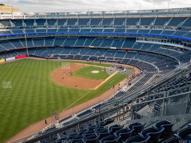 Seating view for Yankee Stadium Section Grandstand Level 431 A