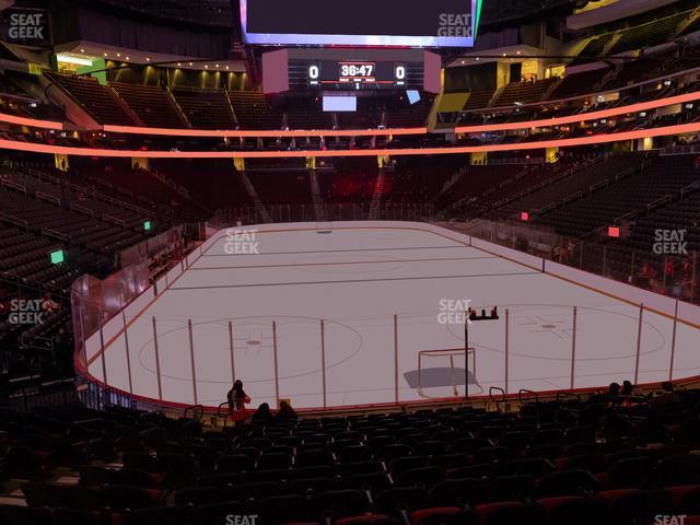 Seating view for Prudential Center Section 13