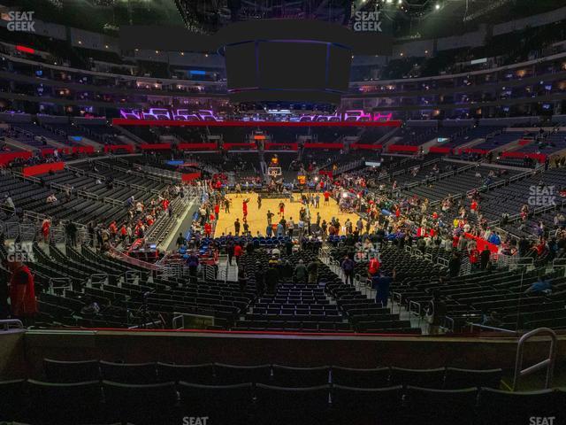 Seating view for Crypto.com Arena Section 208