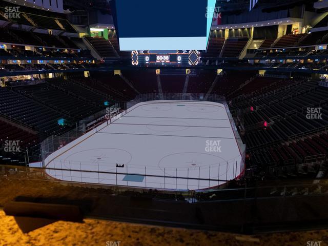 Seating view for Prudential Center Section Restaurant Ledge 3