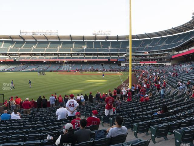 Seating view for Angel Stadium of Anaheim Section 102