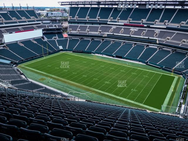 Seating view for Lincoln Financial Field Section 229