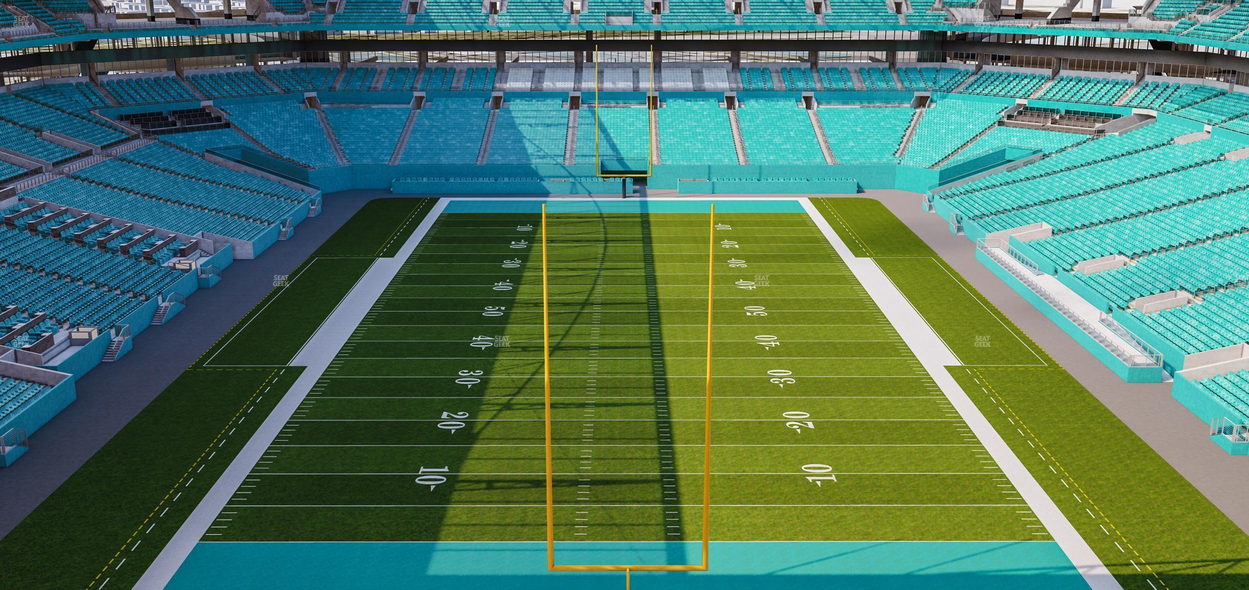 Seating view for Hard Rock Stadium Section 332