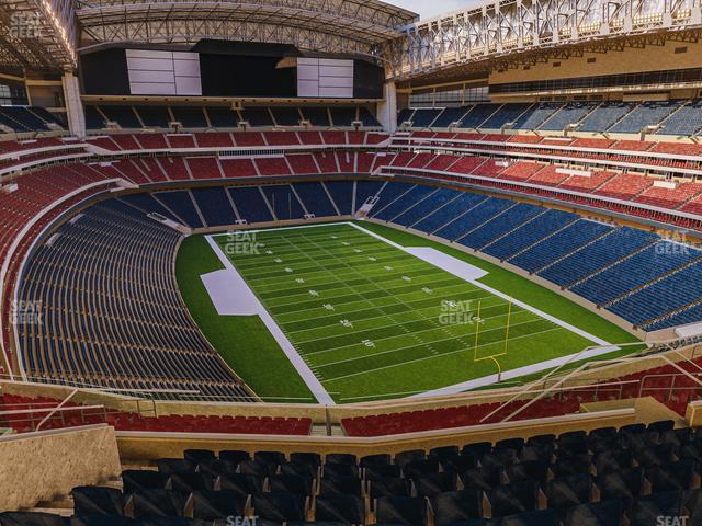 Seating view for NRG Stadium Section 625