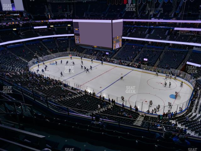 Seating view for Amalie Arena Section 313