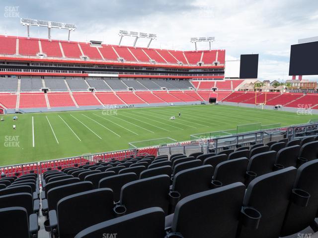 Seating view for Raymond James Stadium Section 232