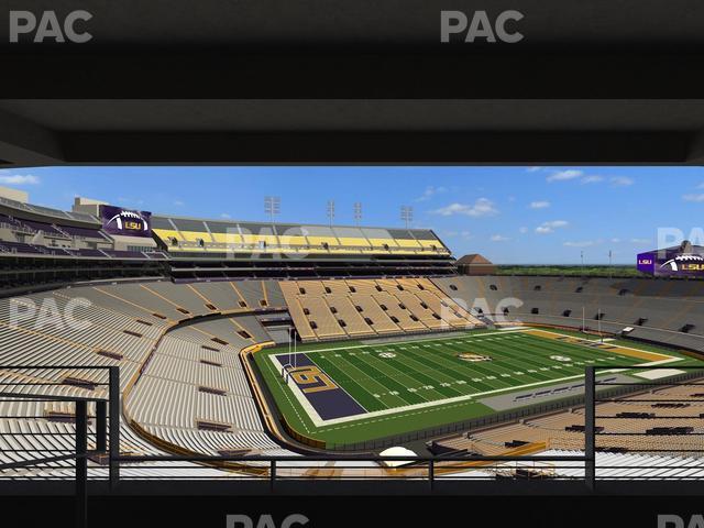 Seating view for Tiger Stadium Section Suite 231