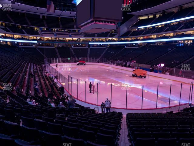 Seating view for Xcel Energy Center Section 125