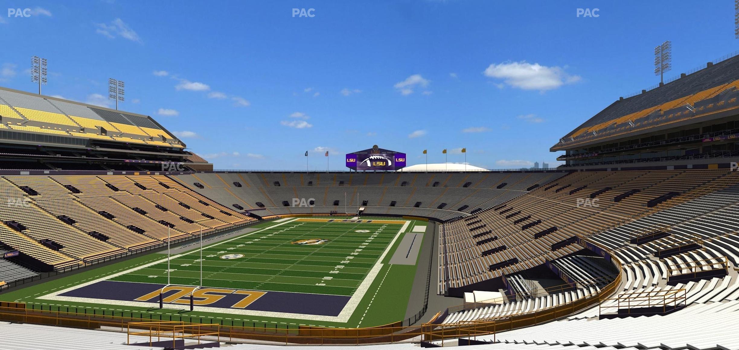 Seating view for Tiger Stadium Section 415